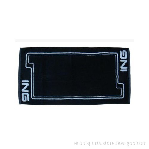 Ing Golf Towel with Hooks Comfort Soft Material 50*100 Cm